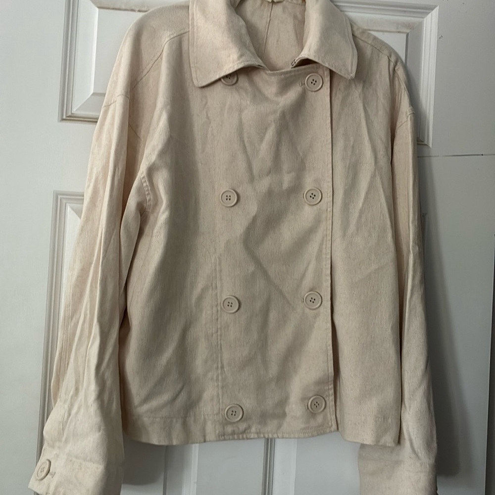 Linen jacket size large